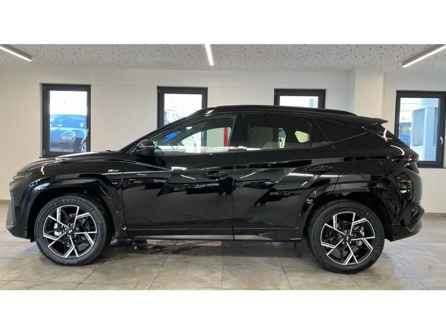 Hyundai TUCSON 1.6 T-GDI Hybrid N-Line Neues Modell Krell Schwarz - 2