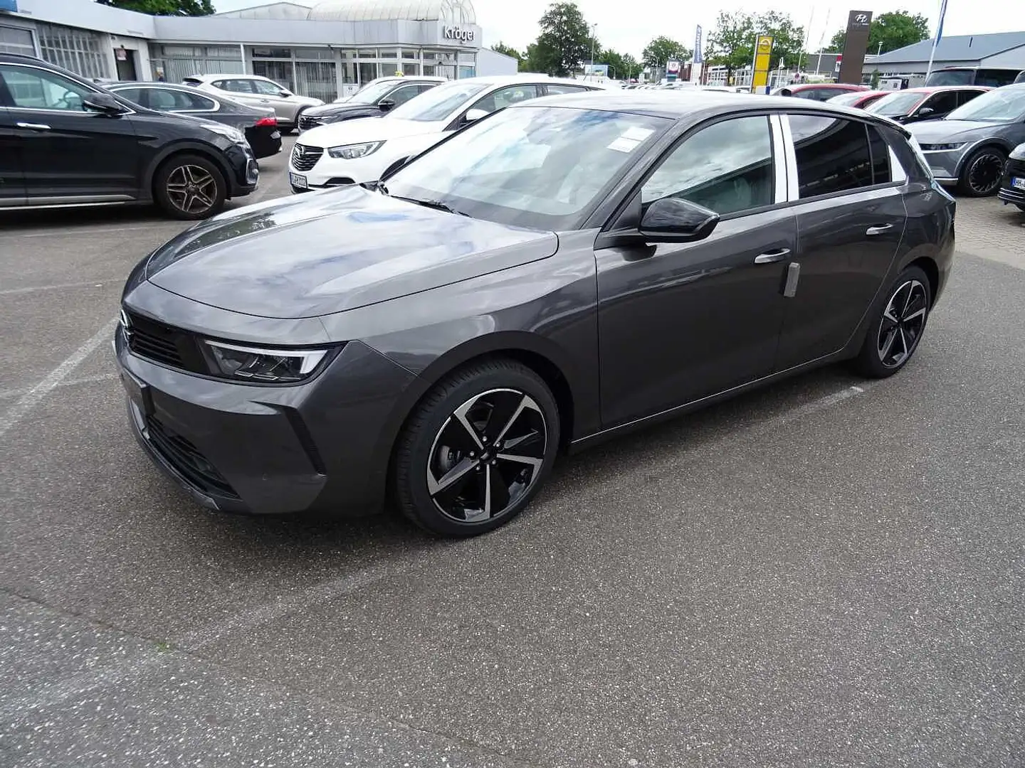 Opel Astra 1.2 Turbo Automatik Elegance IntelliDrive/Navi uvm Grau - 1