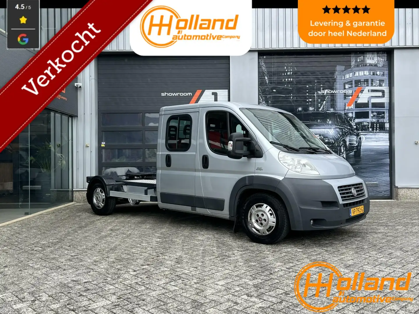 Fiat Ducato bestel 35H 3.0 MultiJet XLH2|DC| BE trekker| BE co Zilver - 1