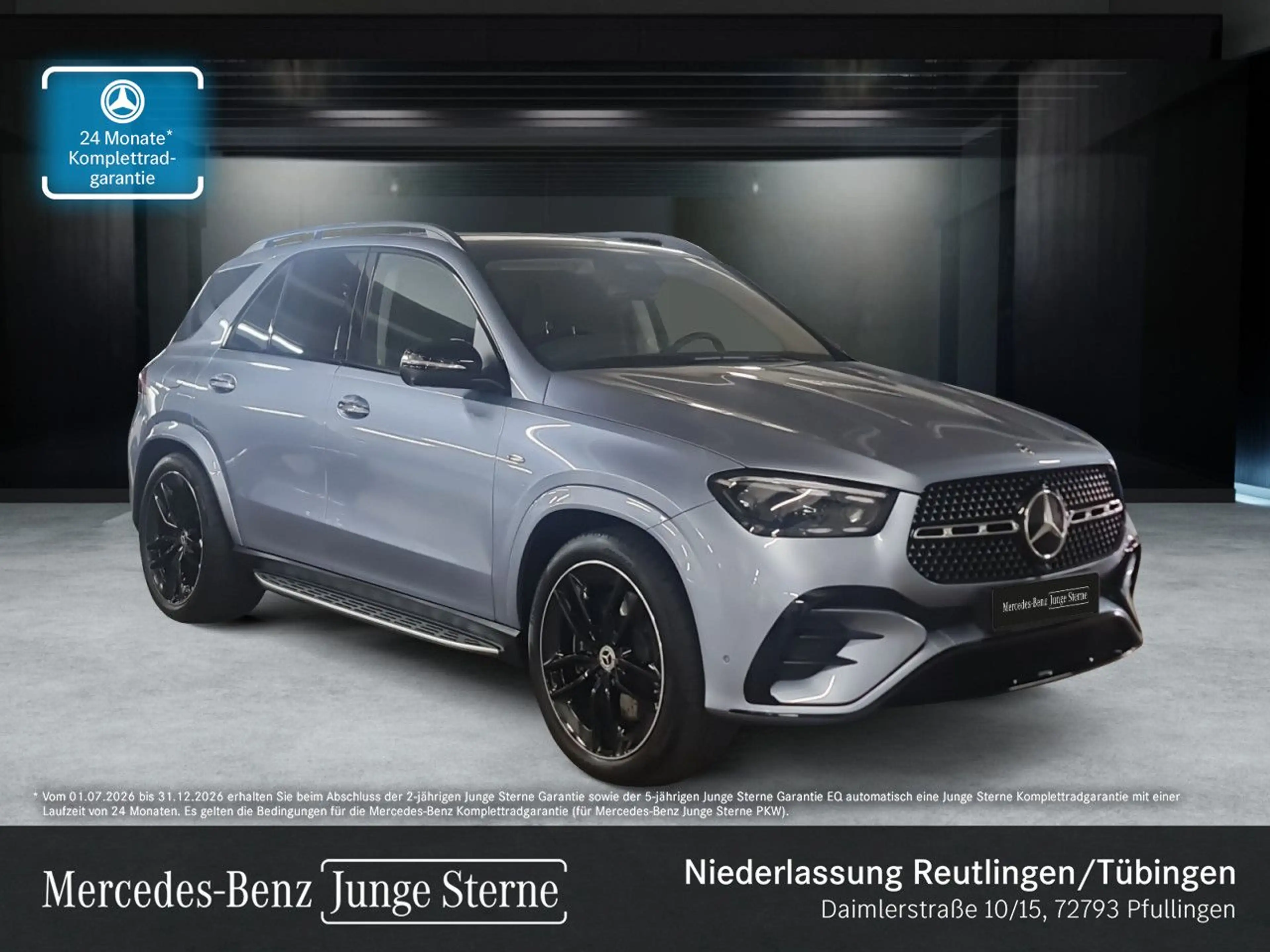 Mercedes-Benz GLE 400 e 4M AMG+NIGHT+PANO+360+AHK+MULTIBEAM+HUD