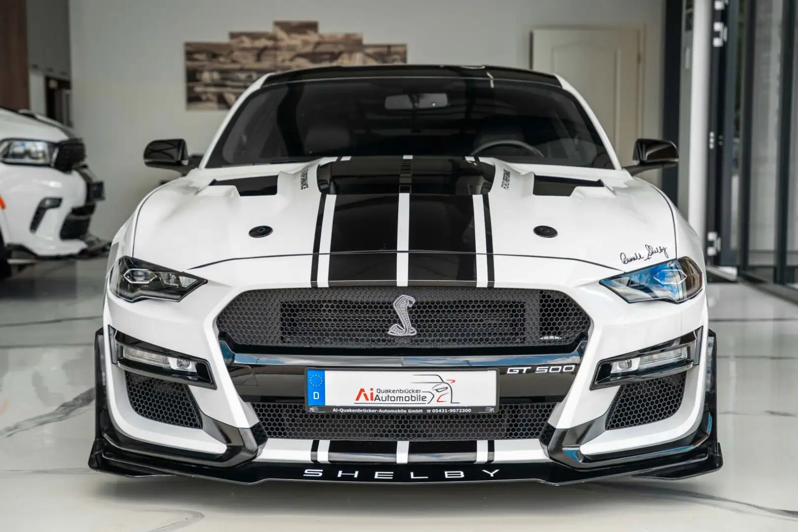 Ford Mustang GT 5,0 GT 500 SHELBY LED/PREMIUM TOP Blanco - 2