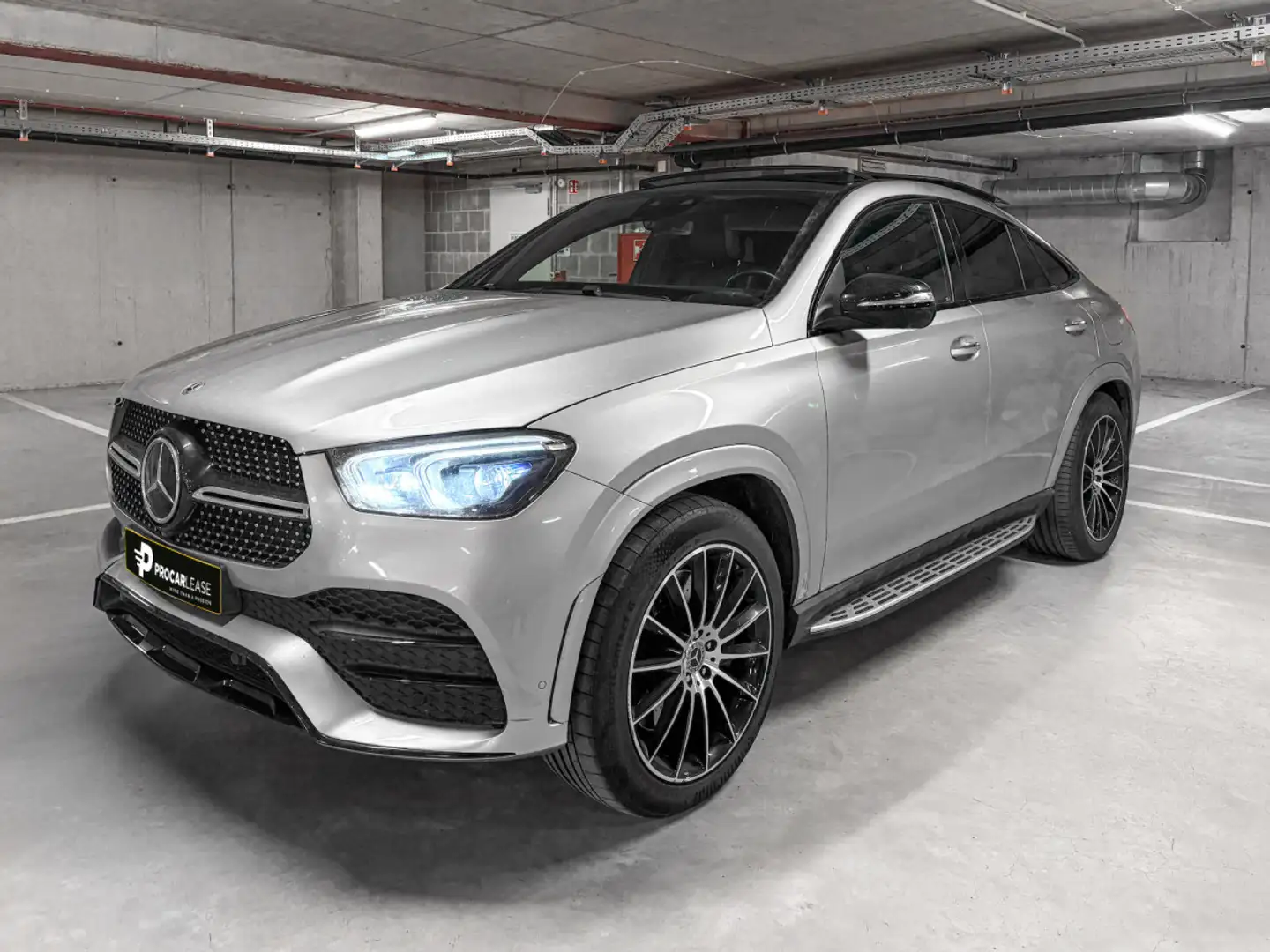 Mercedes-Benz GLE 350 GLE 350 de 4Matic /20/360°/Pano/Burmester/VOLL Grijs - 1