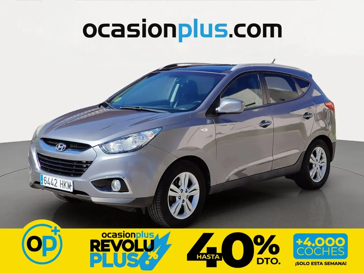 Hyundai iX35 2.0CRDI GLS Comfort Sky 4x4 Gris - 1