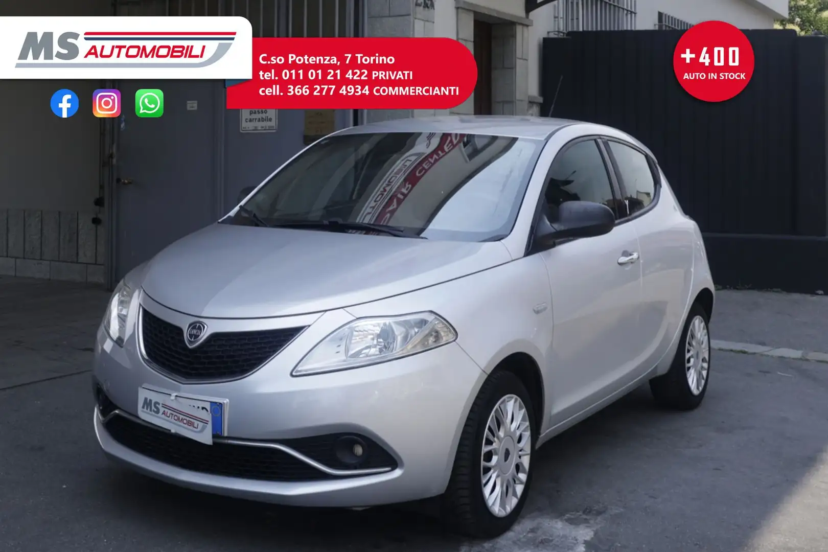 Lancia Ypsilon Lancia Ypsilon 1.2 69 CV 5 porte Platinum Unicopr Silver - 1