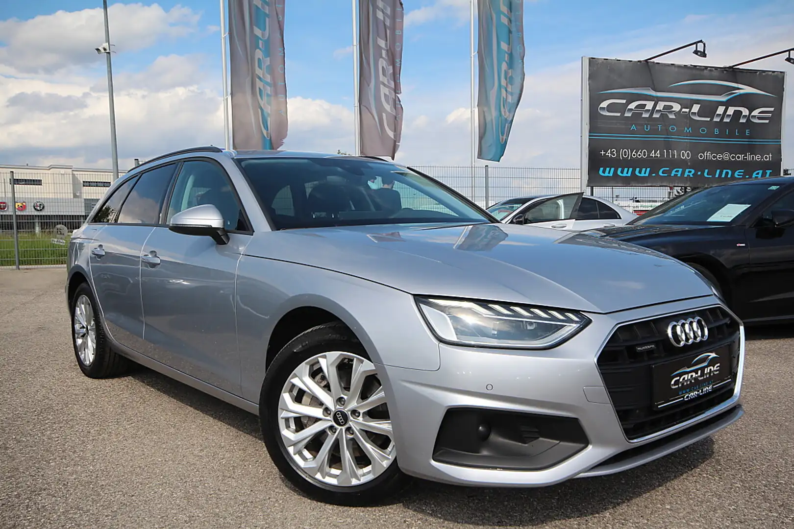Audi A4 Avant 40TDI quattro S-tronic Leder Navi ACC Silber - 1