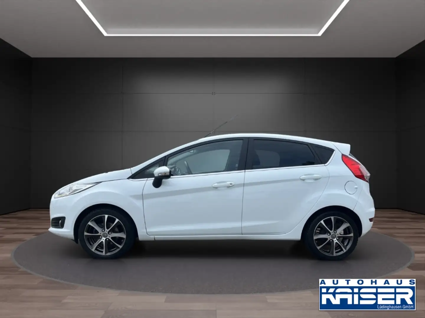 Ford Fiesta Titanium Navi Klimaautom Rückfahrkamera Weiß - 2