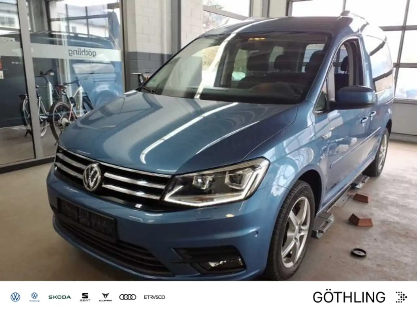 Volkswagen Caddy Comfortline 92kW*Xenon*AHK*SitzH*DAB+* Azul - 1