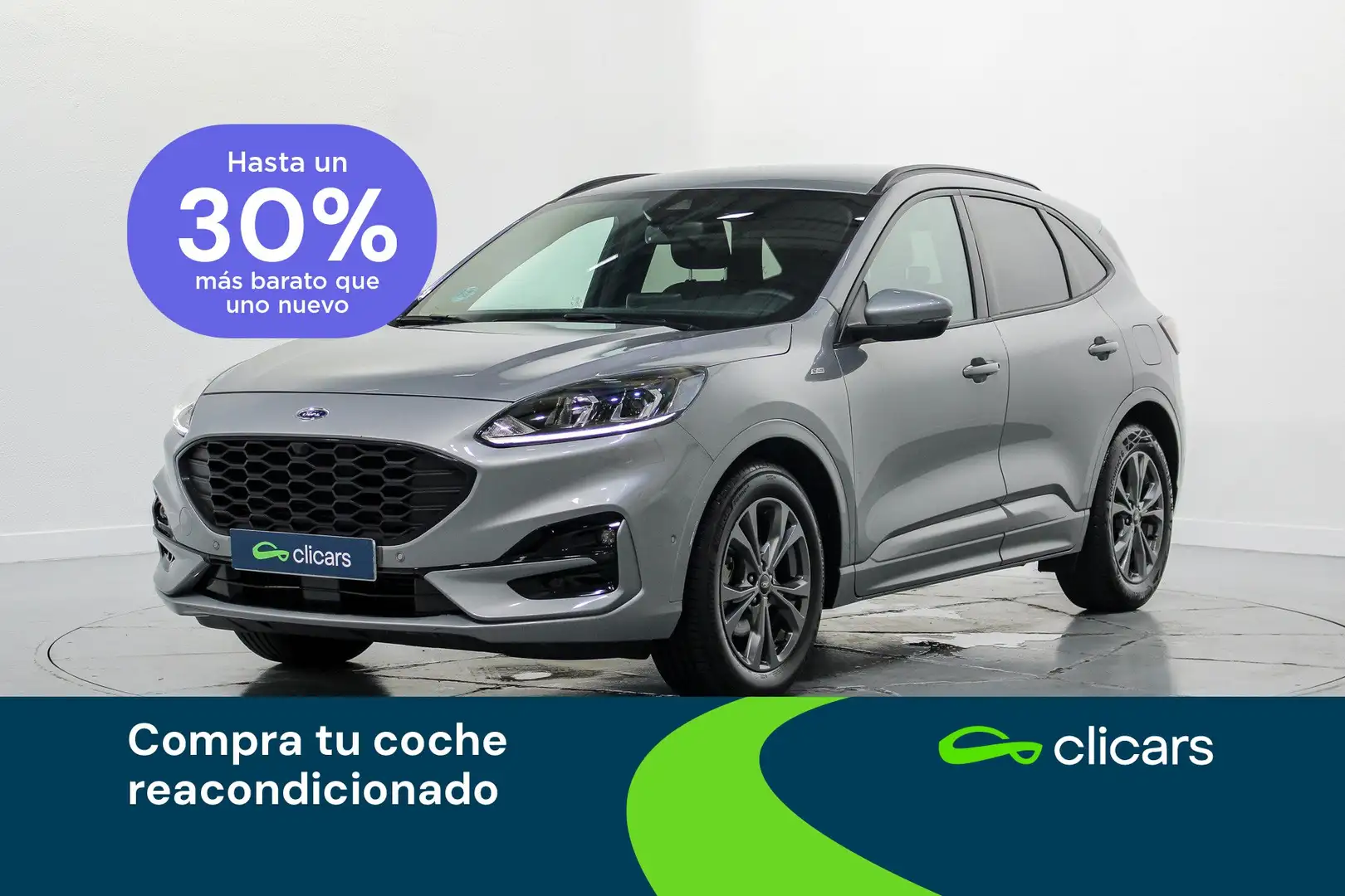 Ford Kuga 1.5 EcoBoost ST-Line FWD 150 Zilver - 1