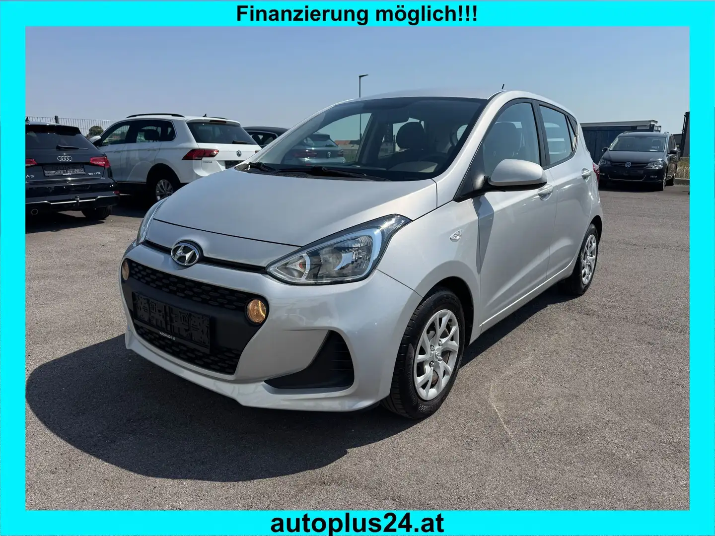 Hyundai i10 1,0 Comfort Grau - 1