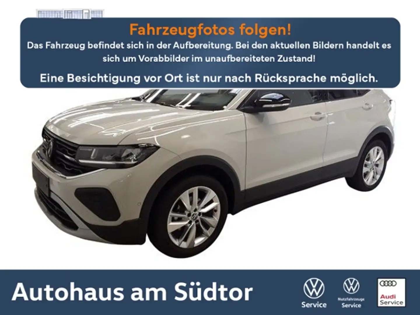 Volkswagen T-Cross GOAL 1.0 TSI DSG | LED RFK ACC Navi Gris - 1