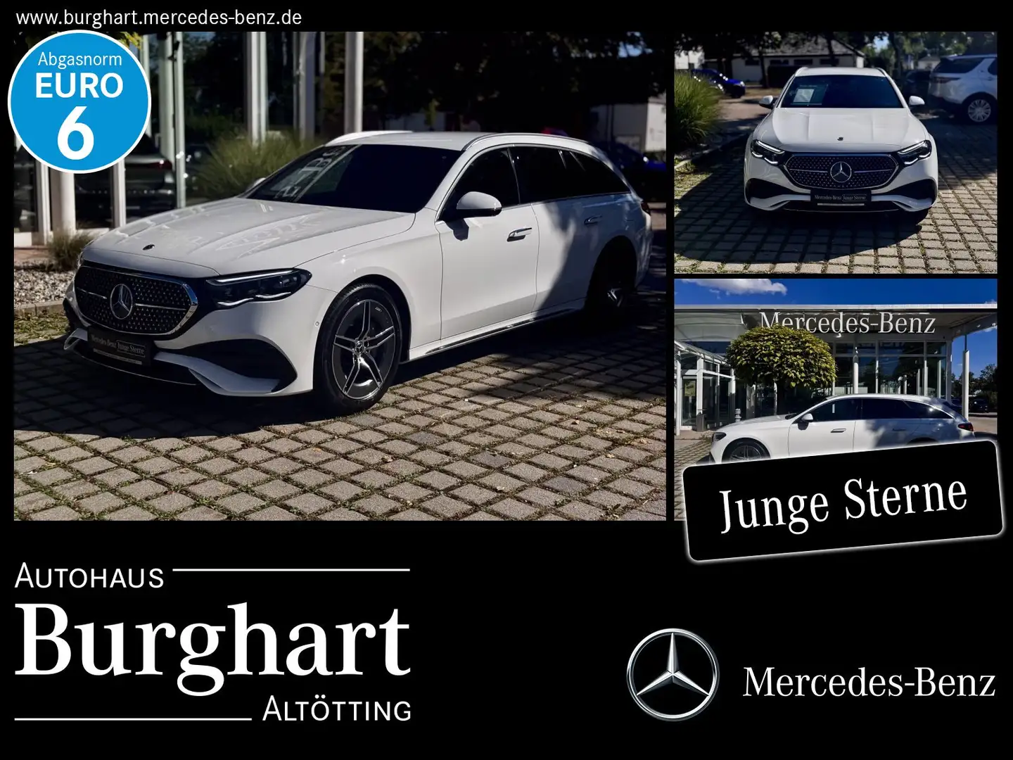 Mercedes-Benz E 300 E 300 T de AMG Line Advanced/Plus/Distronic/LED Weiß - 1