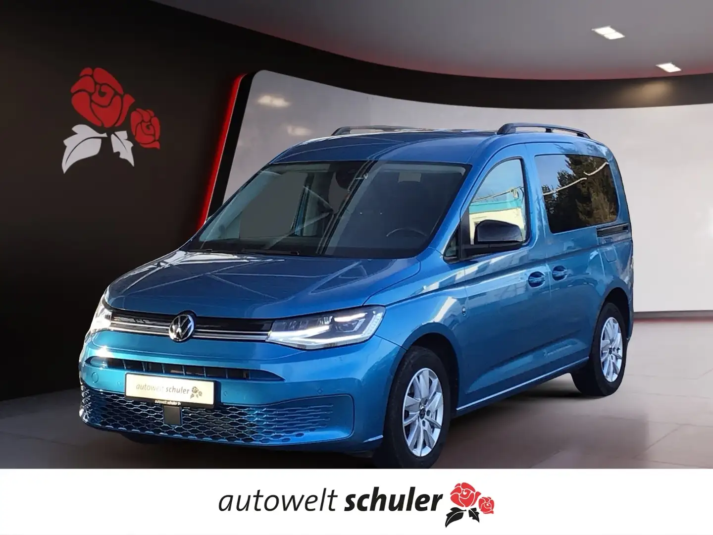 Volkswagen Caddy 2,0 TDI 4motion Life AHK Navi Blau - 1
