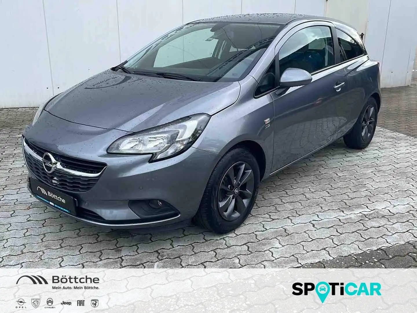 Opel Corsa 3trg 1.4 120 Jahre PDC/Kamera/Shz/Klima/IntelliLin Grau - 1