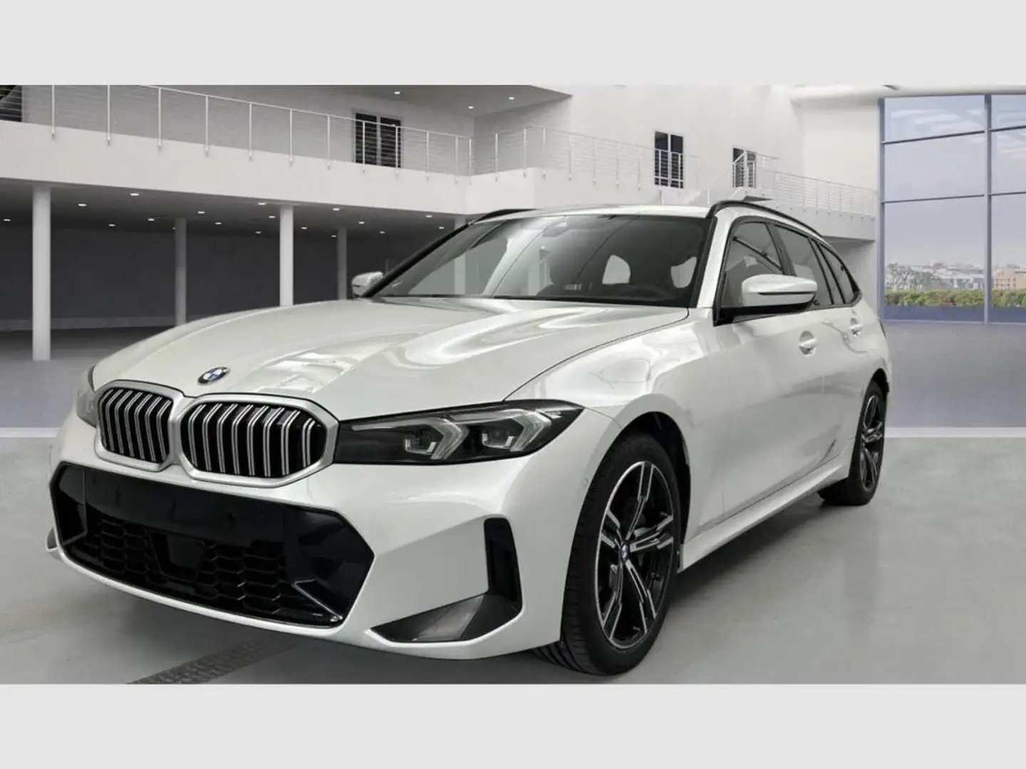 BMW 330 2.0 330I M-SPORT TOURING XDRIVE AUTO Blanc - 1
