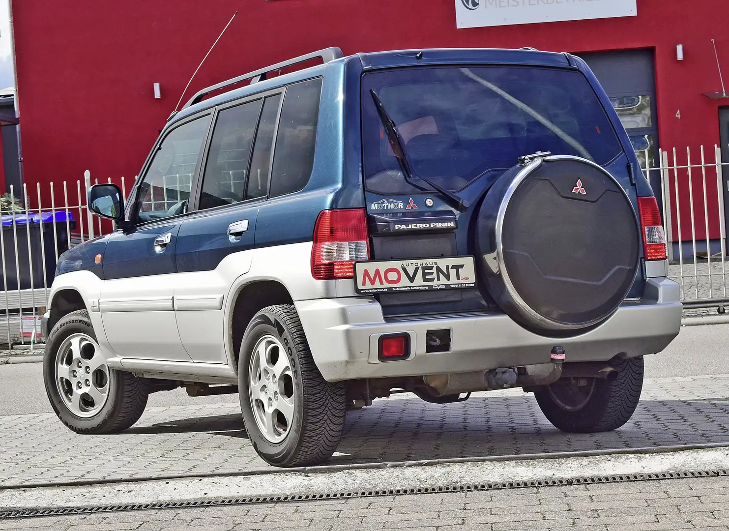 Mitsubishi Pajero Pinin *4x4*1 Hd*77 Tkm*AHK*Klima Grün - 2