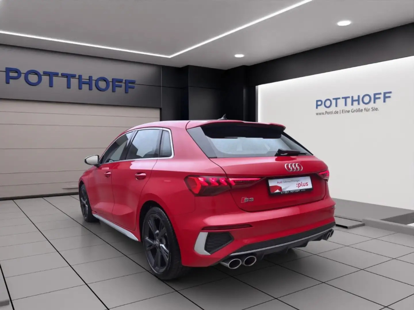 Audi S3 Sportback Q S LINE ACC VIRTUAL NAVI+ LM18 KLIMA Roşu - 2