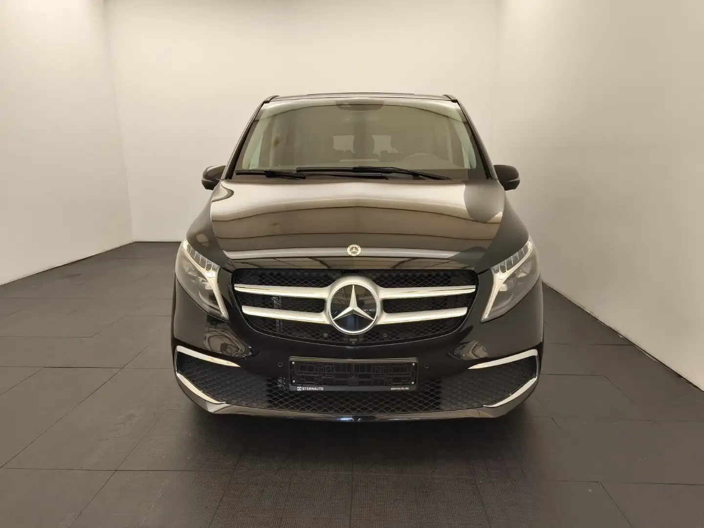 Mercedes-Benz V 300 V 300 d AVA/EL DISTR. LED Leder Standhz AHK Navi Negro - 2
