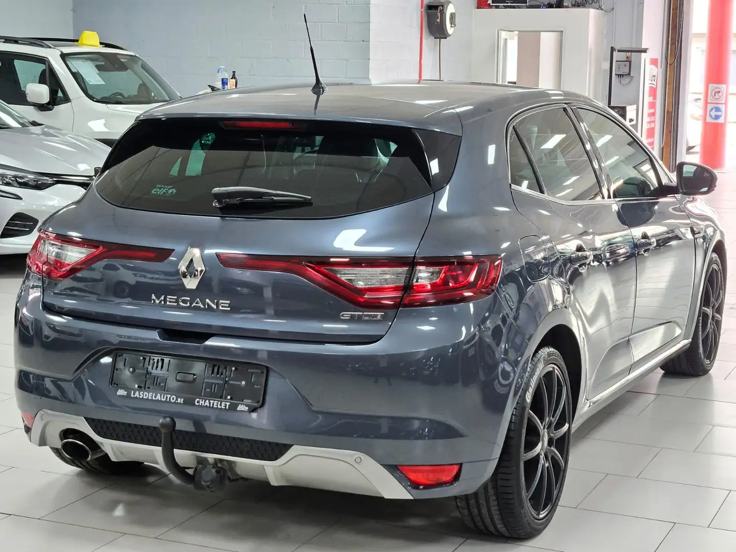 Renault Megane 1.2i GT-Line Front Assist Clim Attache Cruise Gps Azul - 2