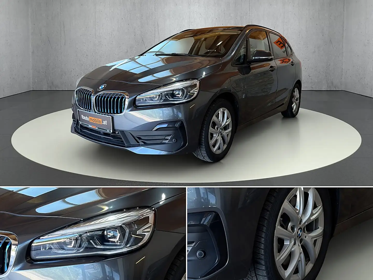 BMW 225 xe PHEV iPerf. Active Tourer Aut. Grau - 2