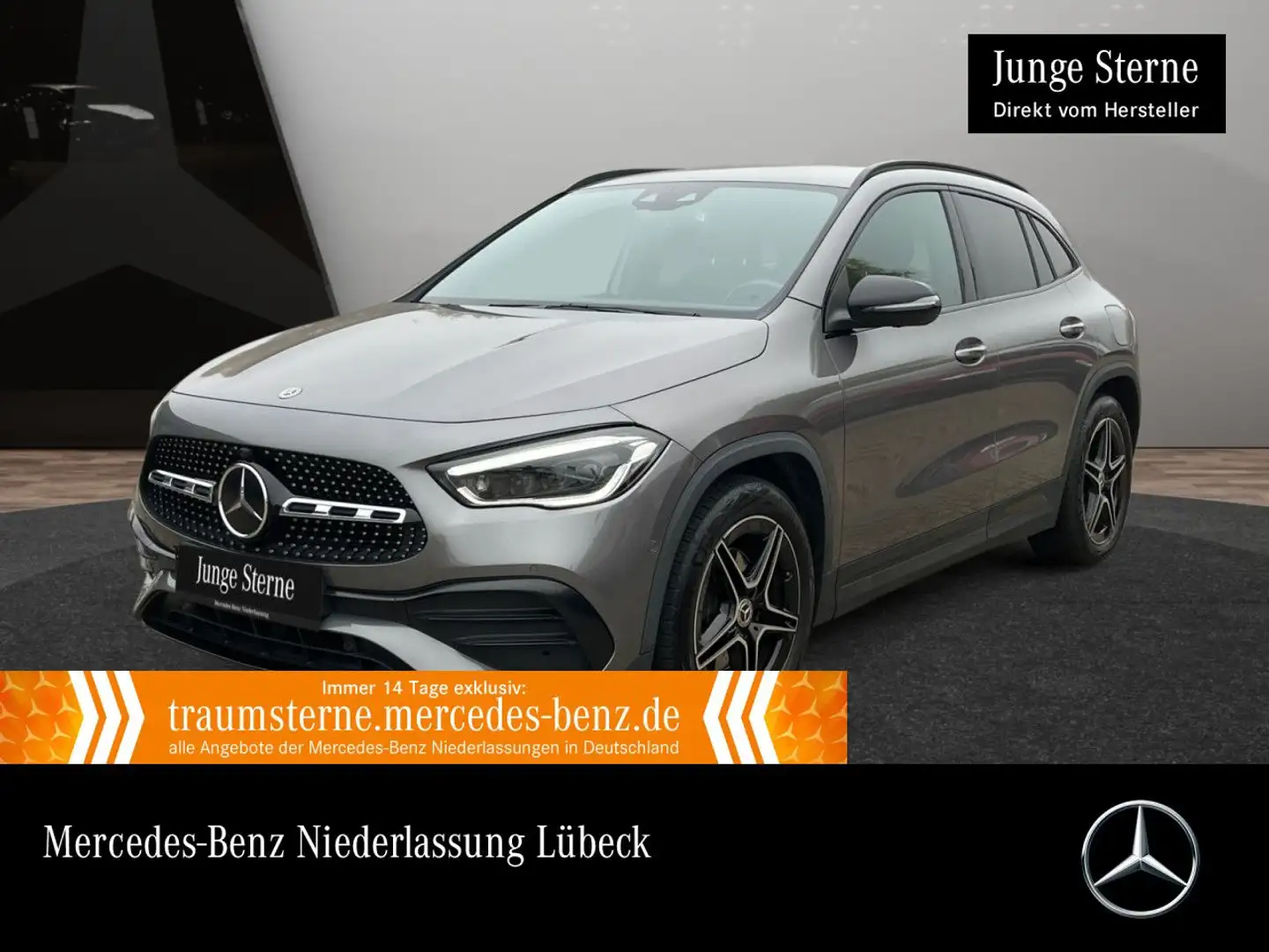 Mercedes-Benz GLA 220 d 4M AMG+NIGHT+360°+MULTIBEAM+19"+8G Gris - 1