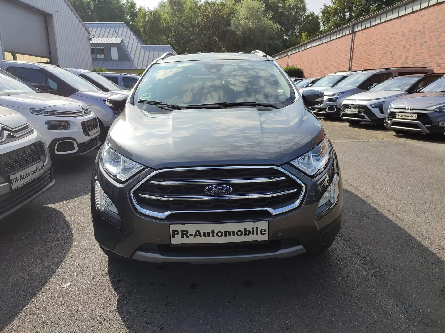 Ford EcoSport 1,0 Klimaaut/Navi/PDC+Cam/Leder/Alu Grau - 2