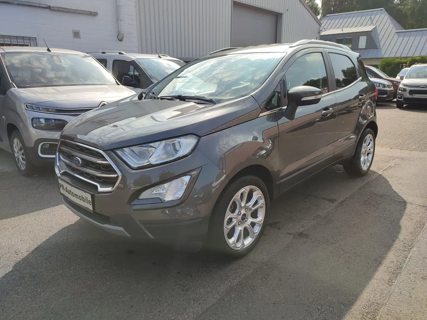 Ford EcoSport 1,0 Klimaaut/Navi/PDC+Cam/Leder/Alu Grau - 1