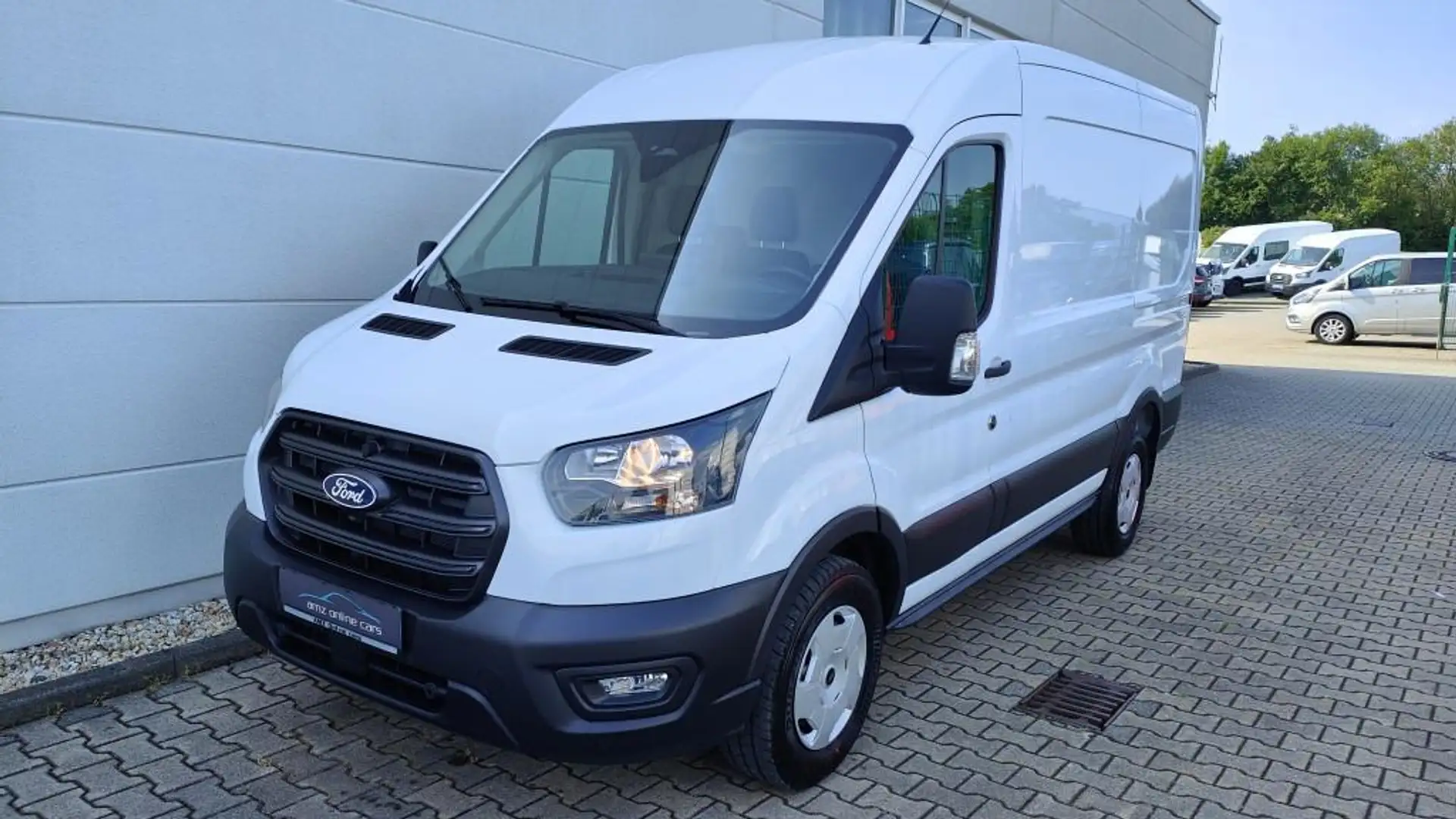 Ford Transit FT350 L2H2 Trend AHK*2xAirbag*Sitzhzg Blanc - 1