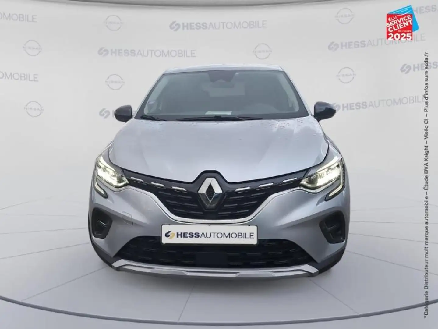 Renault Captur 1.6 E-Tech hybride 145ch Intens -21 Gris - 2