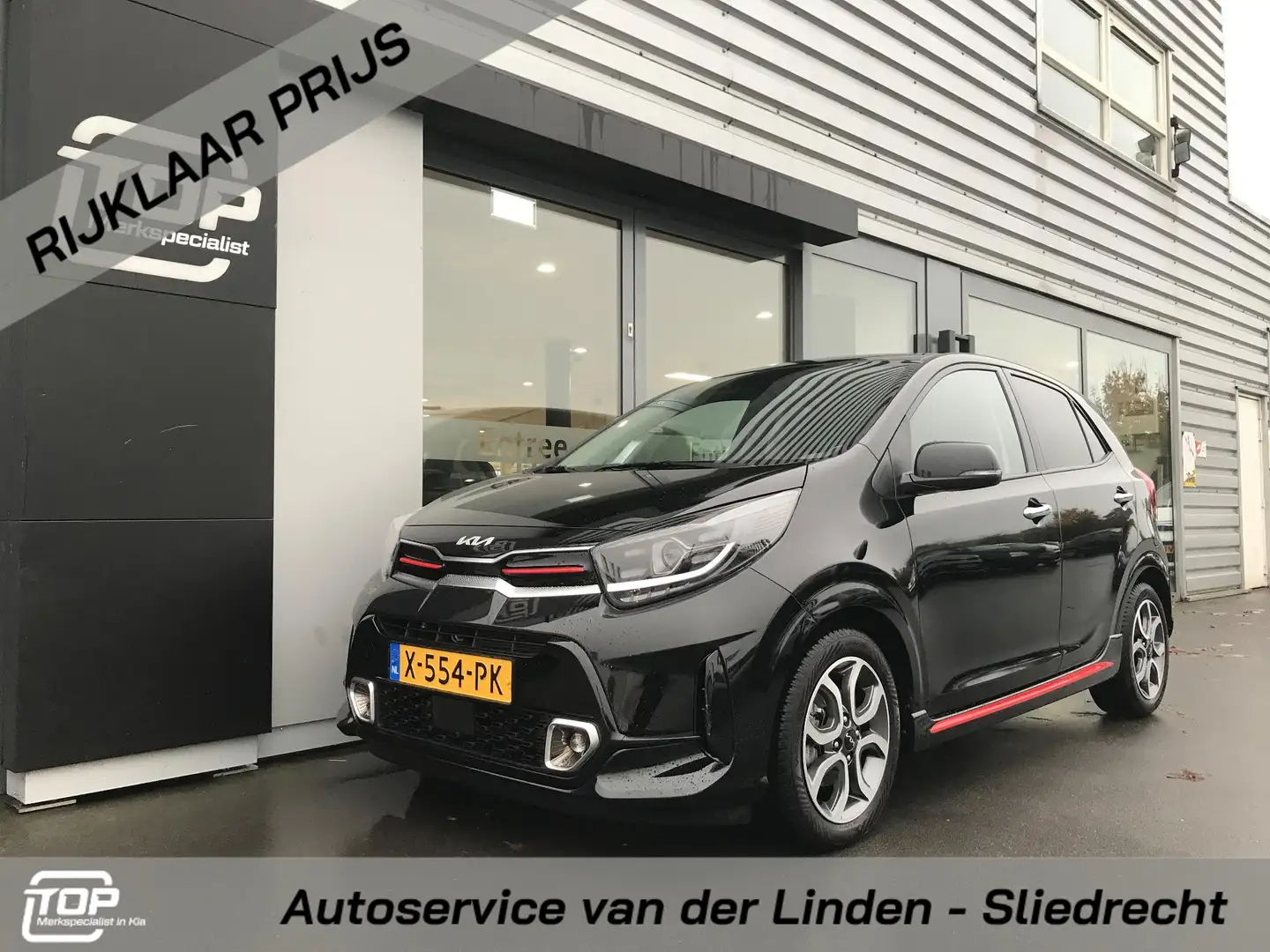 Kia Picanto 1.0 GT-Line 7 JAAR GARANTIE Schwarz - 1