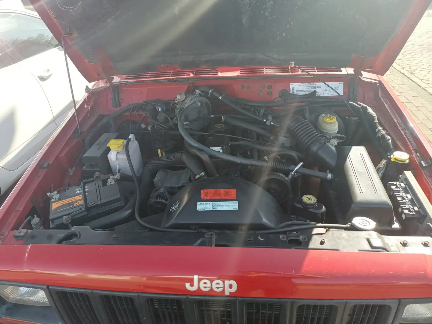 Jeep Cherokee Cherokee 2.5i S Rojo - 1