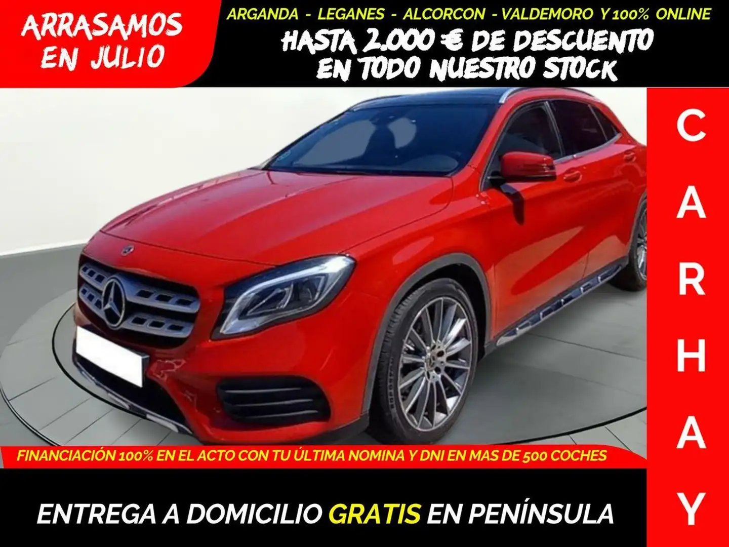 Mercedes-Benz GLA 200 CDI / D 2.1 AMG LINE 135CV MT6 E6 Rouge - 1