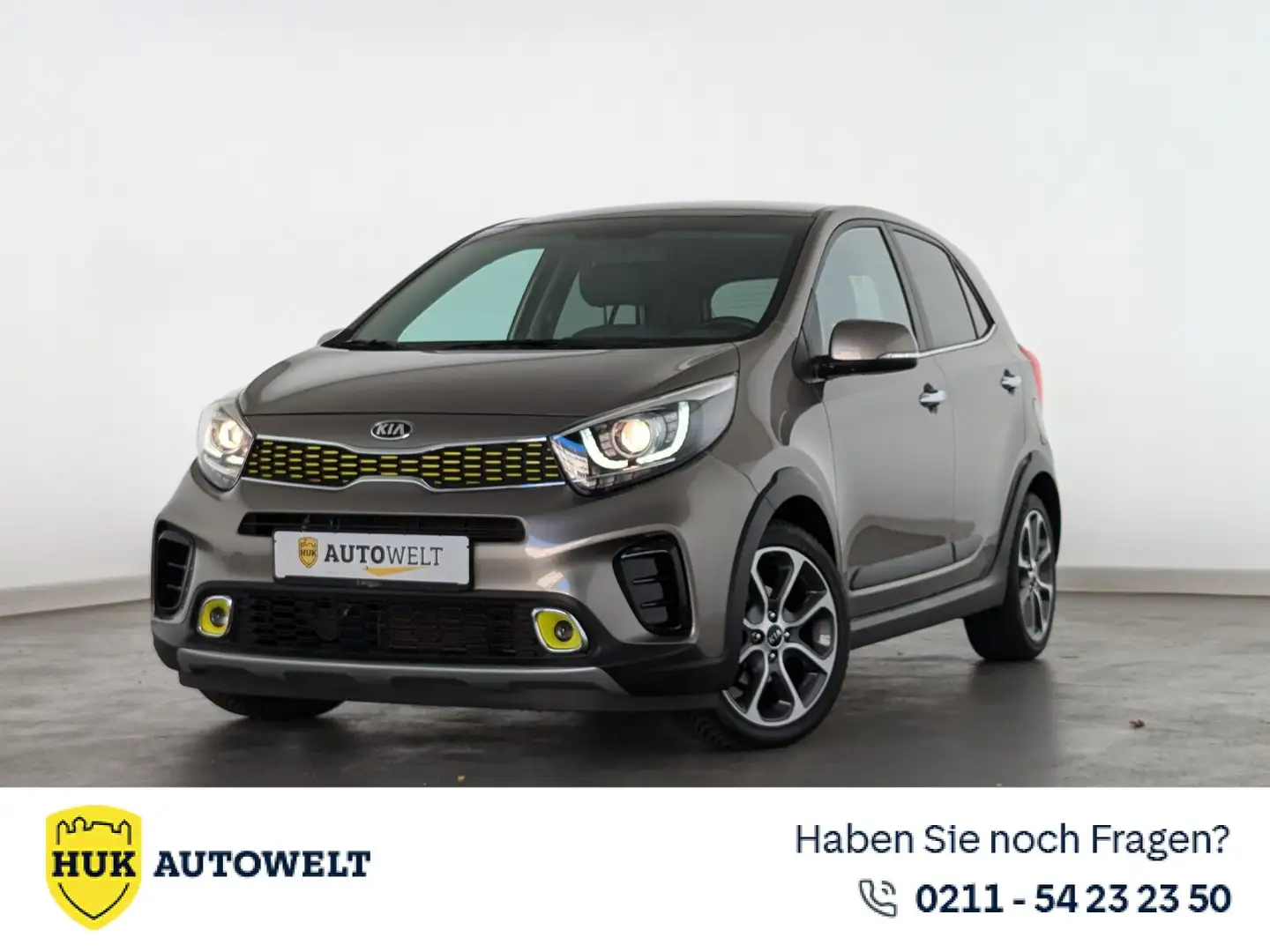 Kia Picanto Picanto 1.2 X Line ISG CARPLAY+RFK+SHZ+LEDER+ Silber - 1