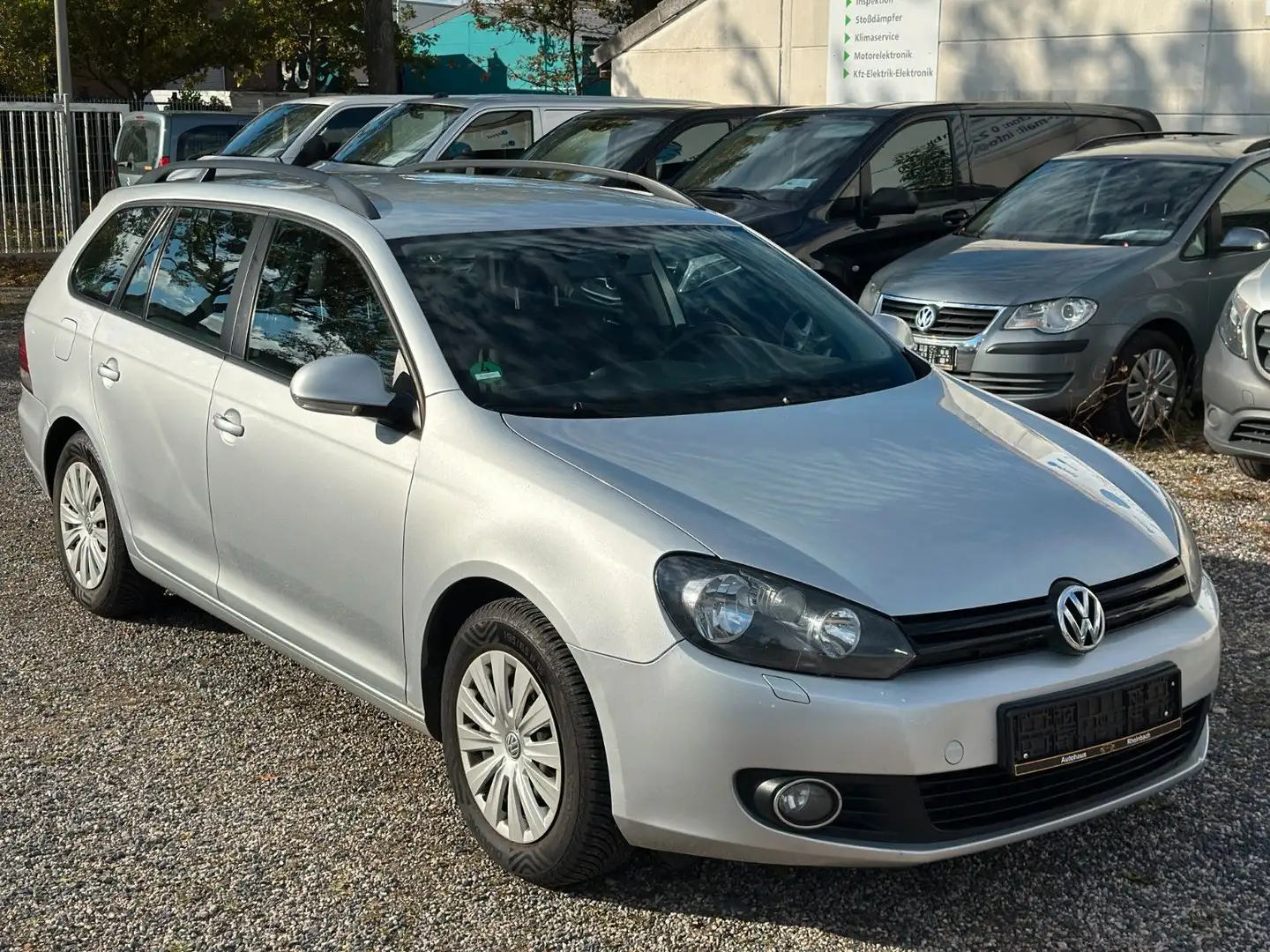 Volkswagen Golf VI Variant Trendline BlueMotion KEIN ROST Argent - 1