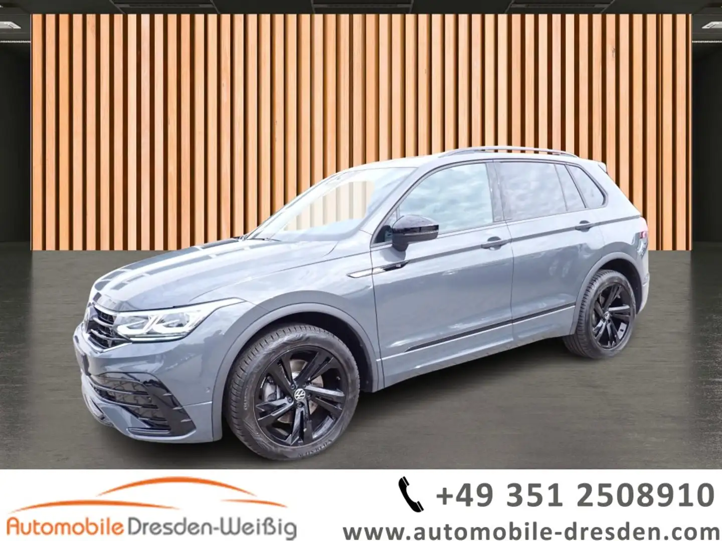 Volkswagen Tiguan 2.0 TSI DSG R-Line 4Motion*Navi*ACC*Pano* Grau - 1