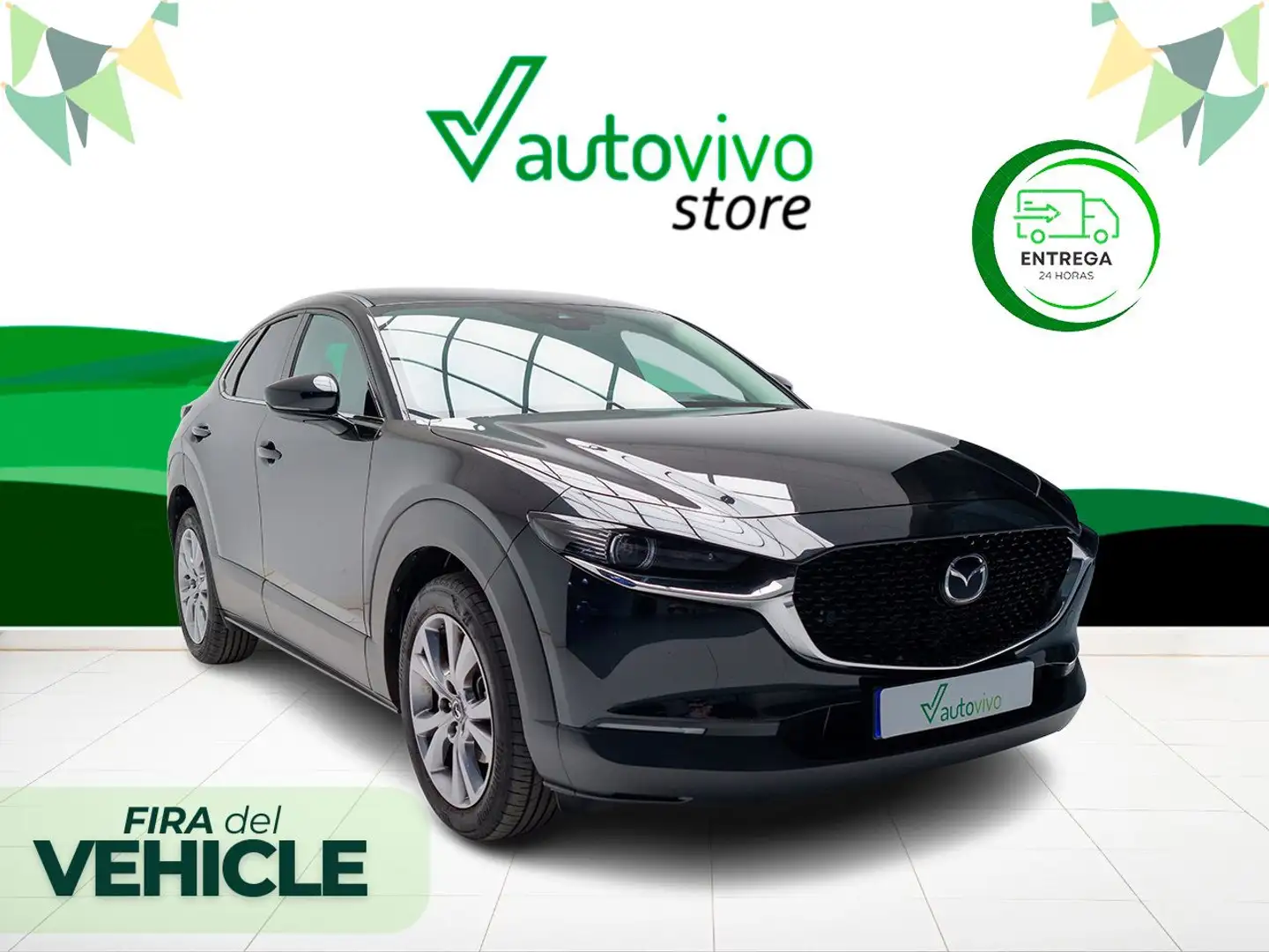 Mazda CX-30 2.0 ZENITH E-SKYACTIV-G 122 CV AUTO 5P Negro - 1