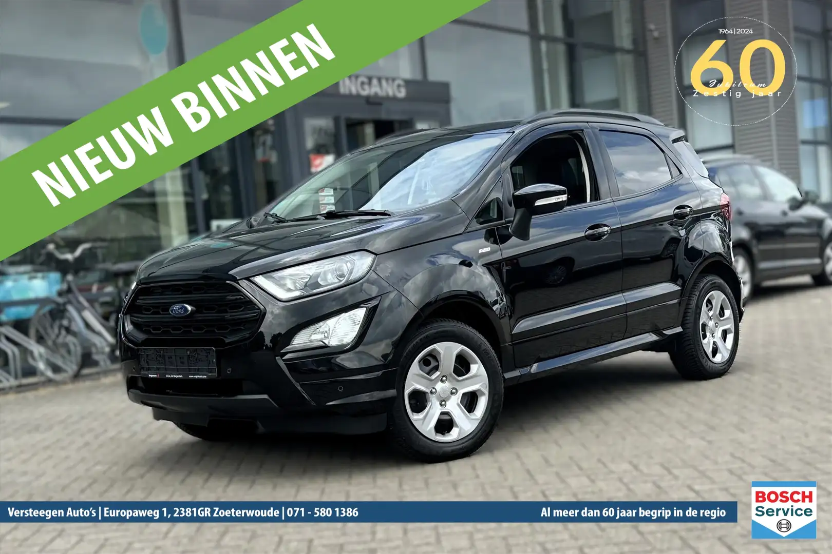 Ford EcoSport 1.0 EcoBoost 125pk ST-Line Zwart - 1