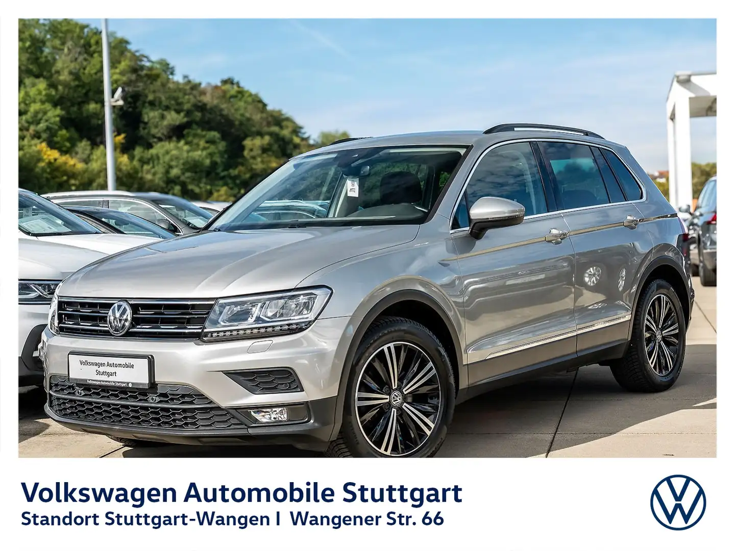 Volkswagen Tiguan Comfortline 1.5 TSI DSG Navi LED Stdhzg Silber - 1