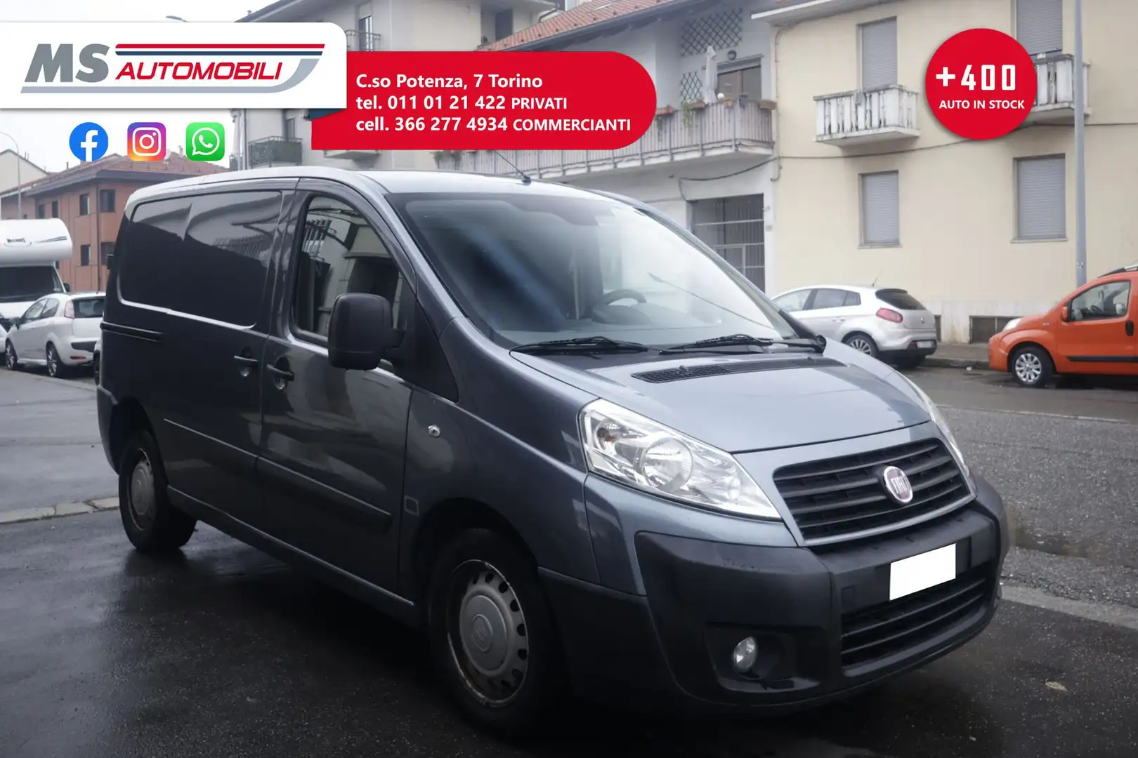 Fiat Scudo FIAT Scudo 2.0 MJT/130 PC-TN Furgone 10q. Busines Grigio - 1
