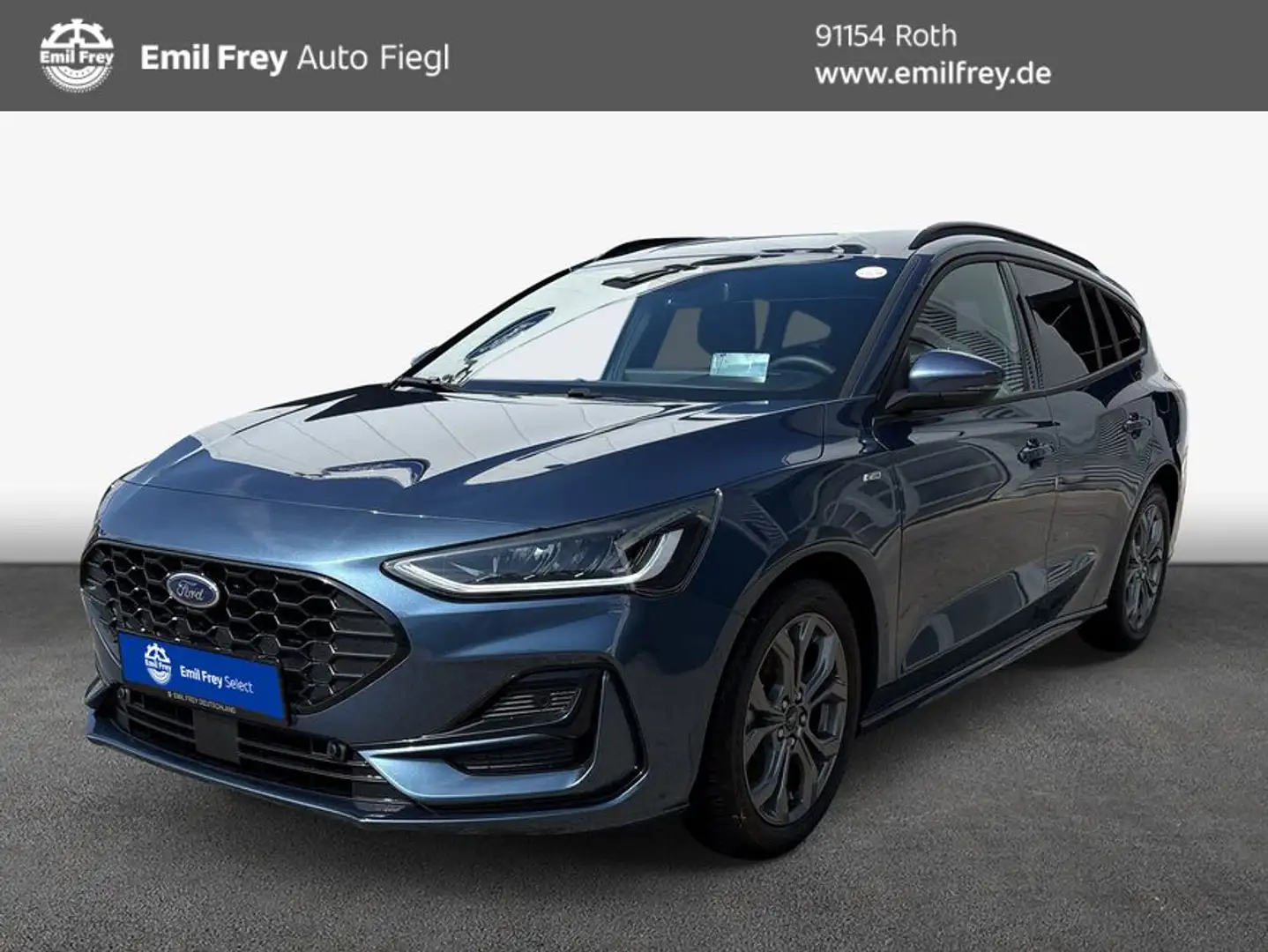 Ford Focus Turnier 1.0 EcoBoost Hybrid ST-LINE X Blu/Azzurro - 1