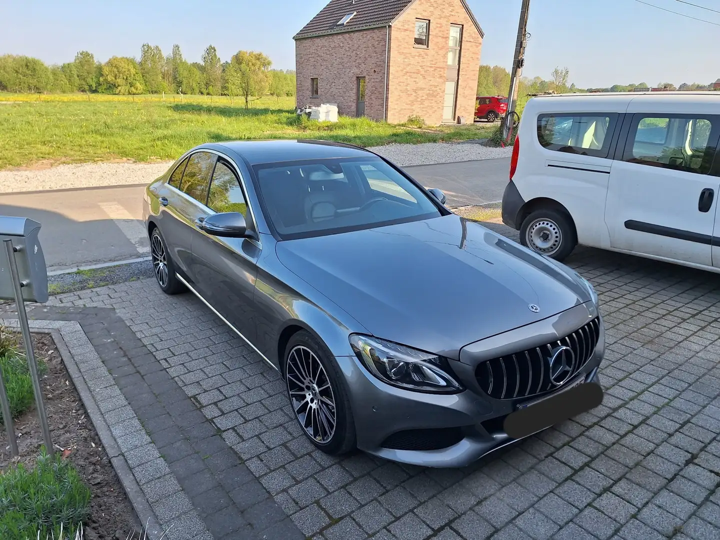 Mercedes-Benz C 200 DSG Gris - 1