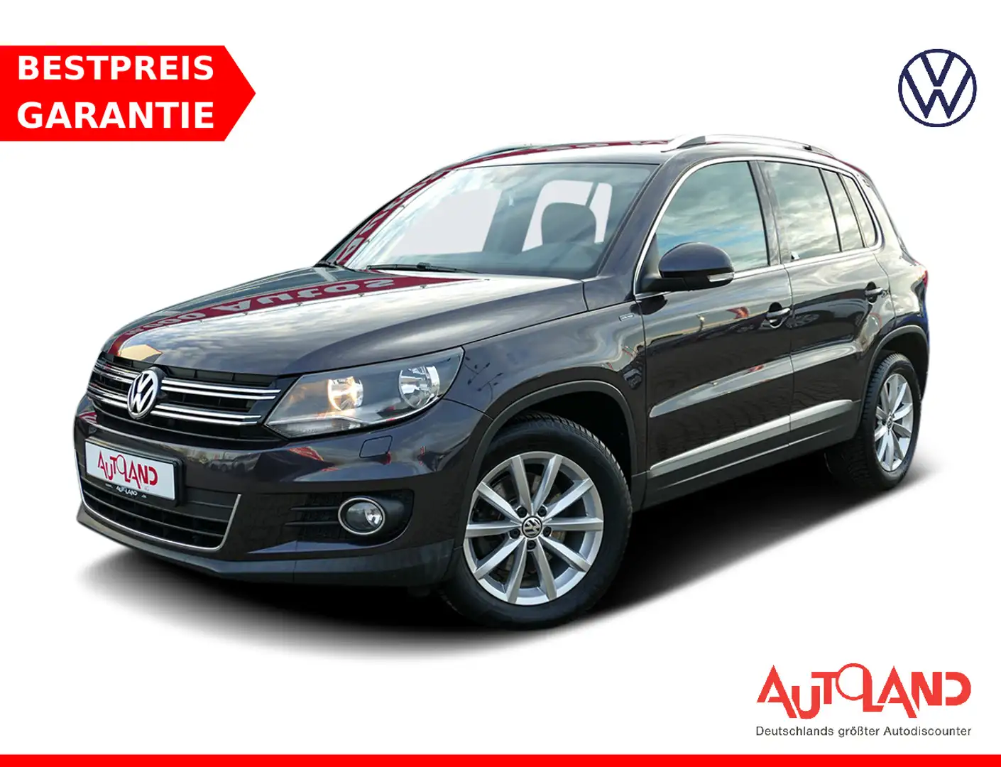 Volkswagen Tiguan 2.0 TDI Lounge Kamera Sitzheizung PDC Grau - 1