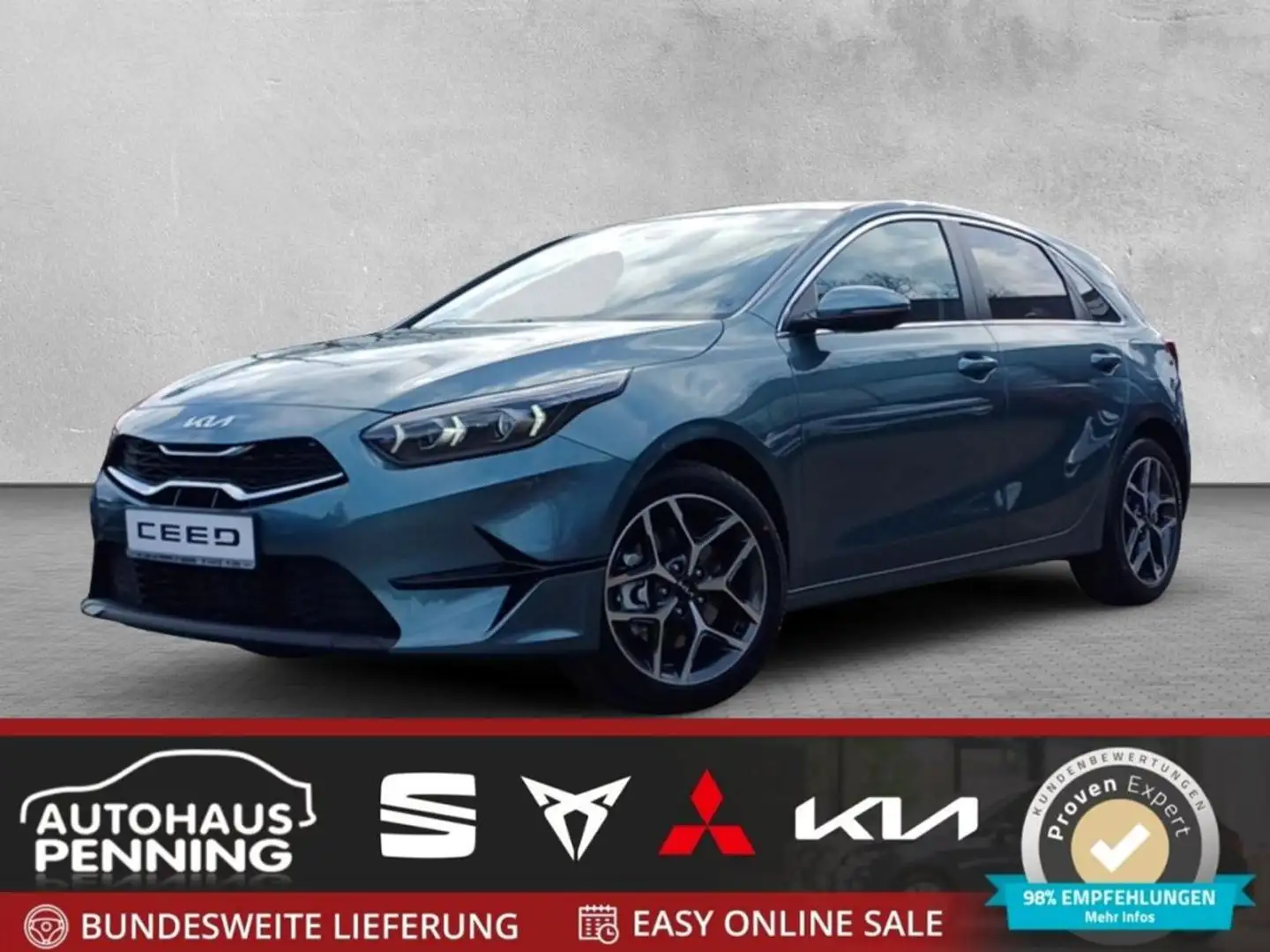 Kia Ceed / cee'd 1.5T 140 ULTIMATE STY Grau - 1