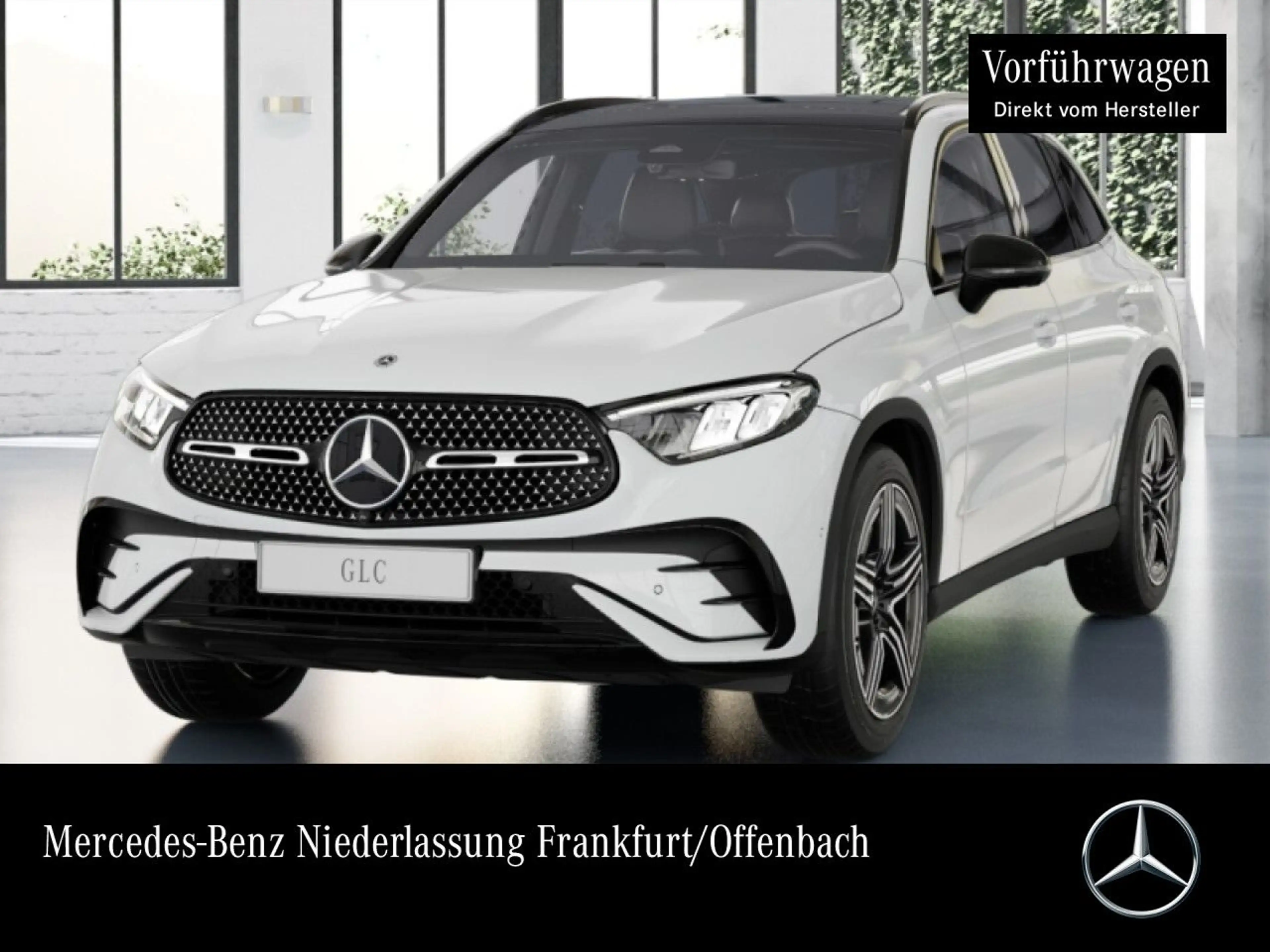 Mercedes-Benz GLC 200 4M AMG+NIGHT+PANO+360+AHK+LED+TOTW+KEYLESS