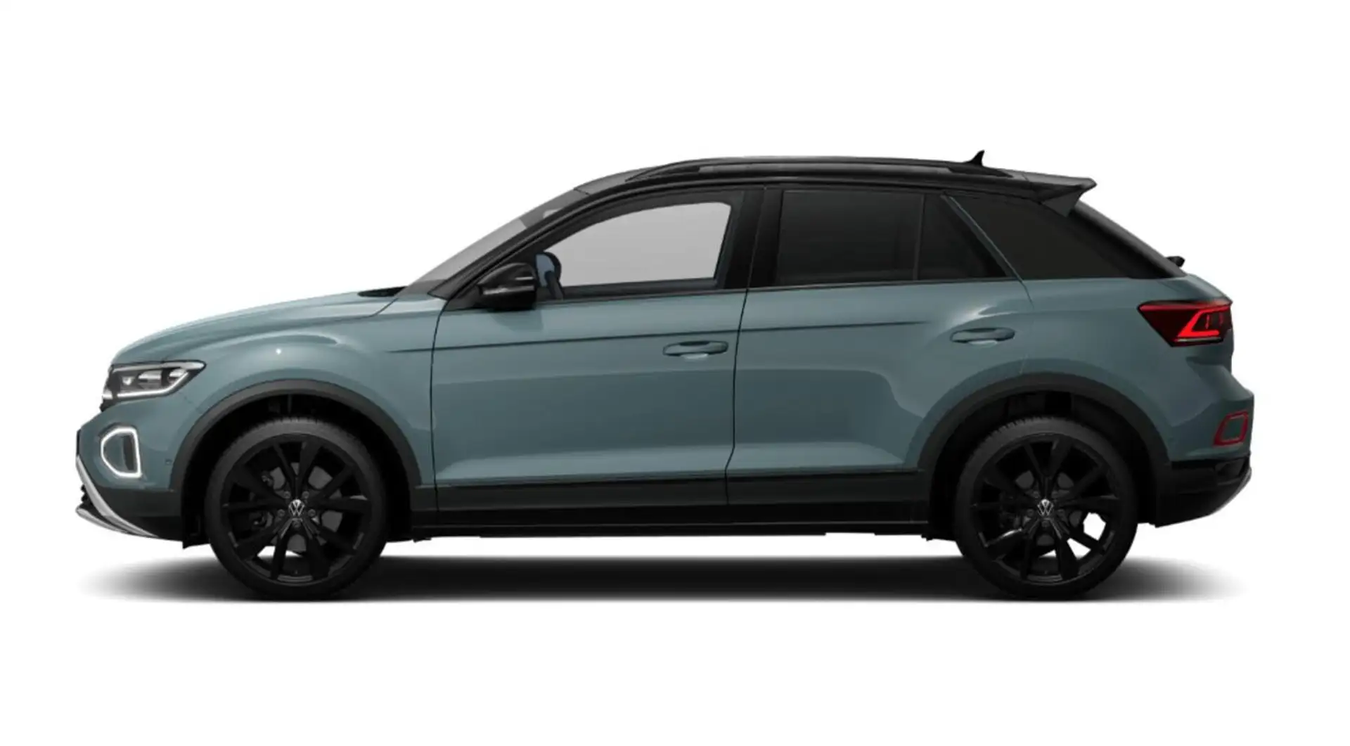 Volkswagen T-Roc Style 1.5 TSI DSG BlackP Matrix Nav IQ 19Z 110 ... Blau - 2