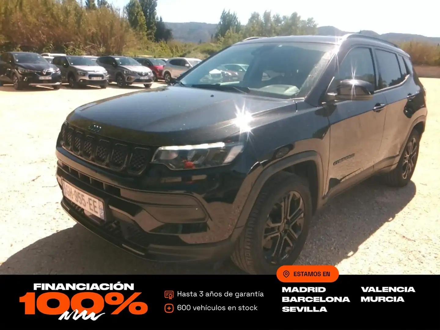 Jeep Compass 1.3 PHEV 140kW (190CV) Limited AT AWD Negro - 1