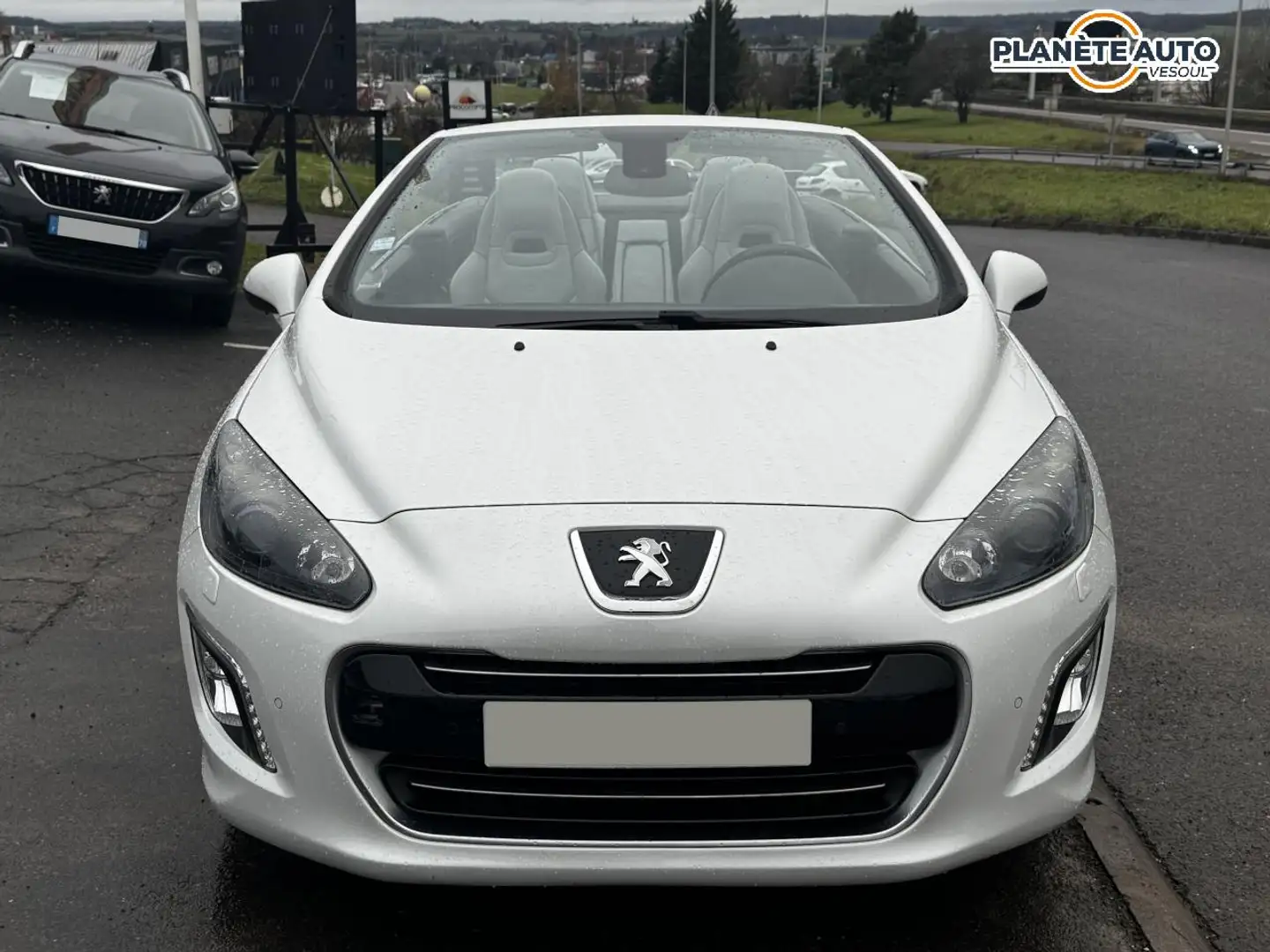 Peugeot 308 2.0 HDi 16V FAP - 163 -COUPE CABRIOLET Roland Garros Wit - 2