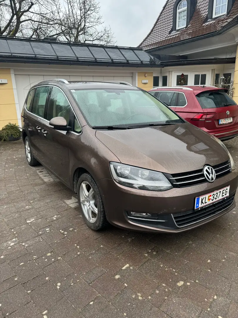 Volkswagen Sharan 2.0 TDI Blue Motion Highline Braun - 1