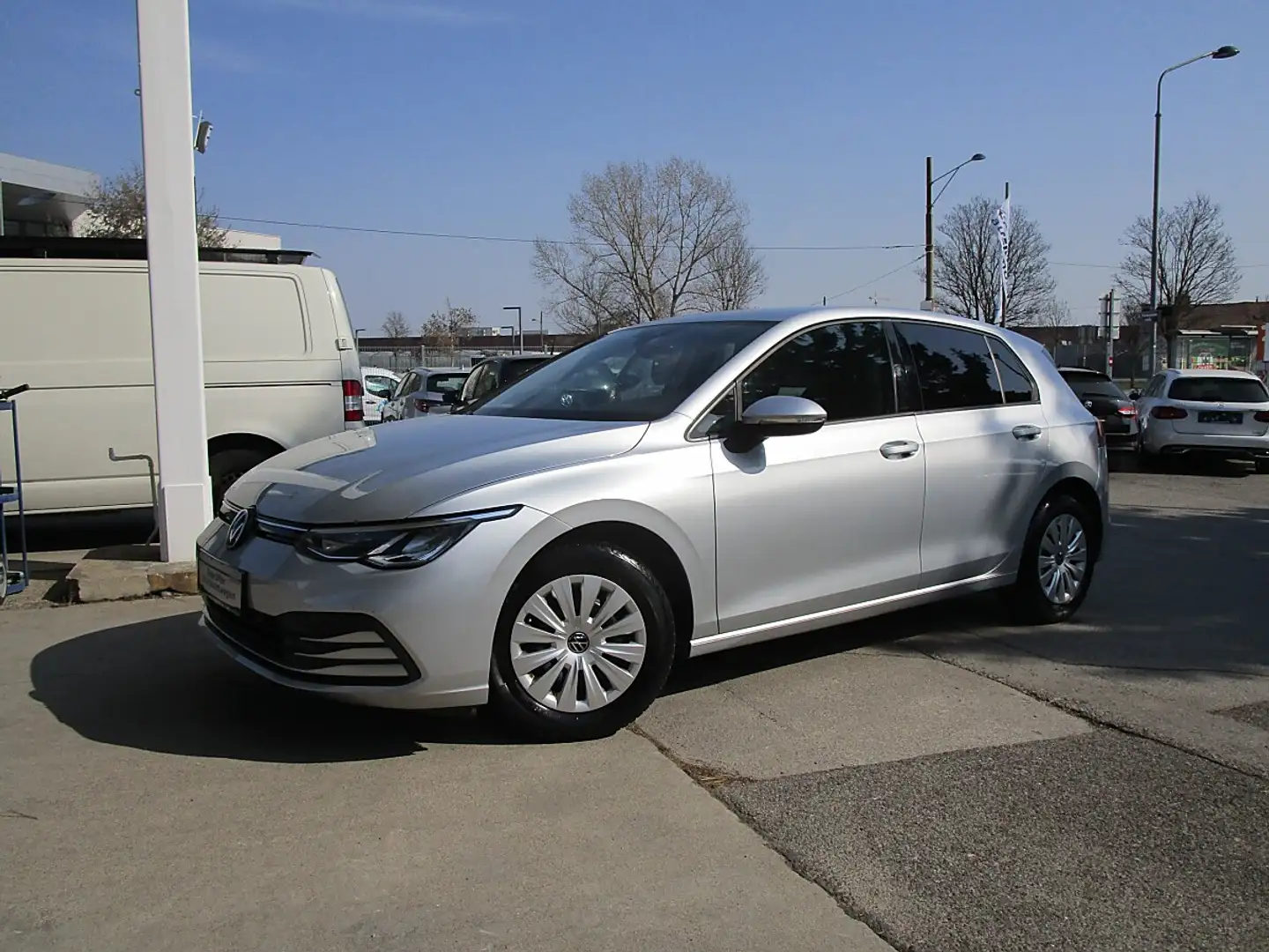 Volkswagen Golf R abbit 1,0 TSI Silber - 1