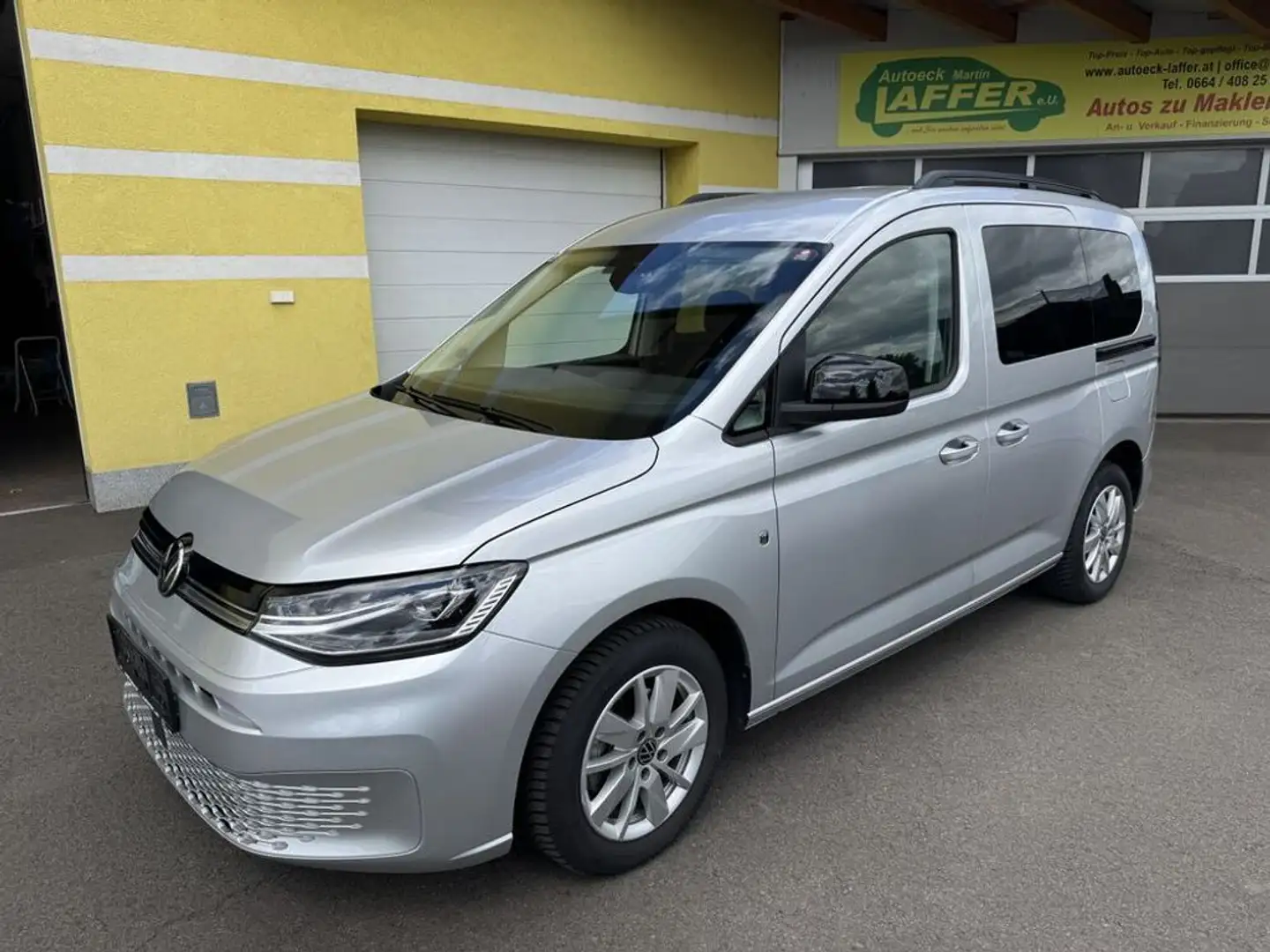 Volkswagen Caddy 2.0TDI -1Besitz -LED -KAMERA -TOP! Silber - 1