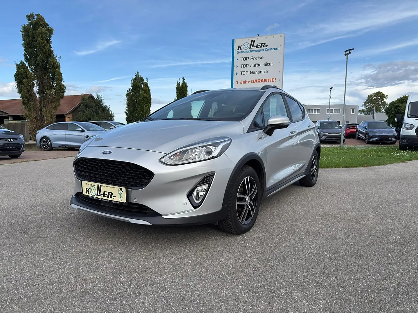 Ford Fiesta Active 1,0 EcoBoost Start/Stop Aut. Grau - 2